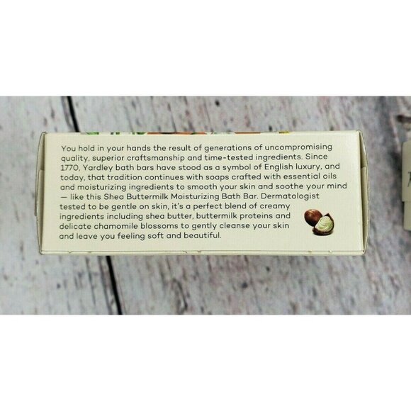 Yardley Soap Mix And Match Shower Pack 2 Shea Butter Oatmeal Almond & Charcoal - Picture 7 of 9